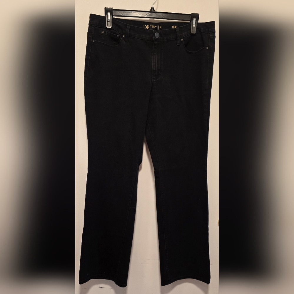 S21 Kardashian Kollection Curvy Slim Boot Jeans (M)